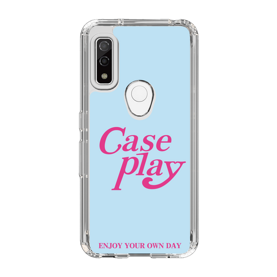 Slim Protection Case［ Original - ENJOY YOUR OWN DAY - Light Blue ］