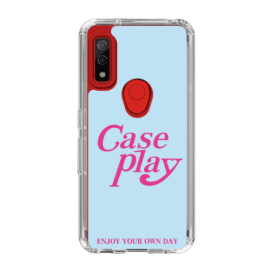 Slim Protection Case［ Original - ENJOY YOUR OWN DAY - Light Blue ］