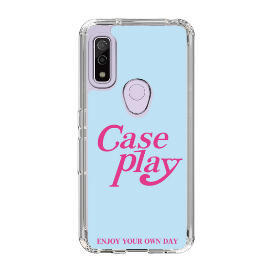 Slim Protection Case［ Original - ENJOY YOUR OWN DAY - Light Blue ］
