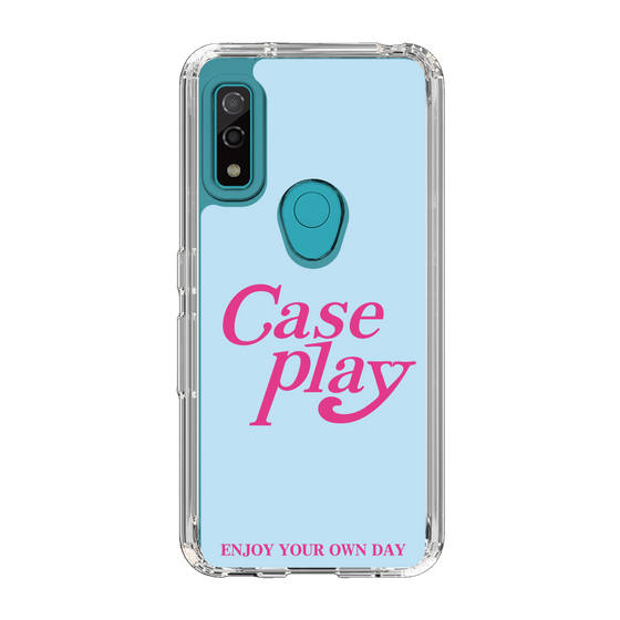 Slim Protection Case［ Original - ENJOY YOUR OWN DAY - Light Blue ］