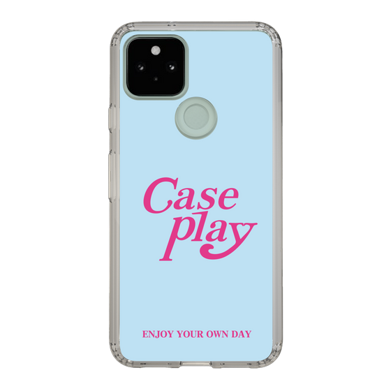 Slim Protection Case［ Original - ENJOY YOUR OWN DAY - Light Blue ］