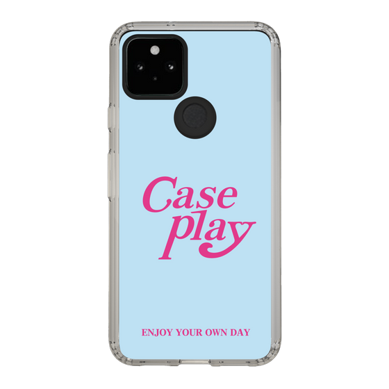 Slim Protection Case［ Original - ENJOY YOUR OWN DAY - Light Blue ］