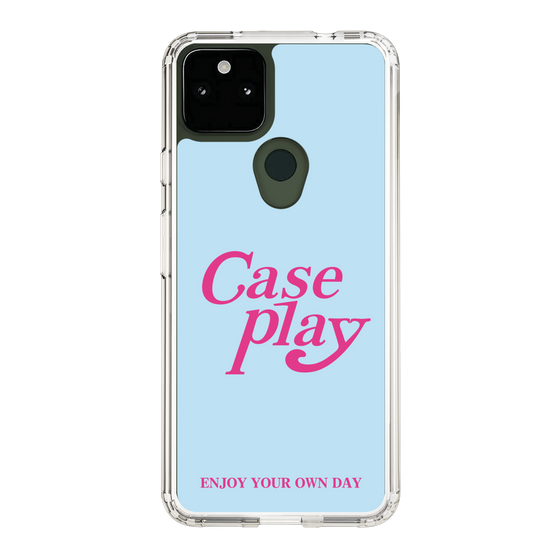 Slim Protection Case［ Original - ENJOY YOUR OWN DAY - Light Blue ］