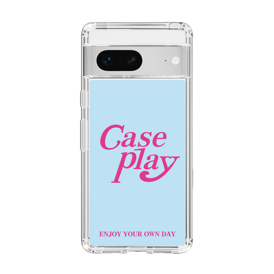 Slim Protection Case［ Original - ENJOY YOUR OWN DAY - Light Blue ］