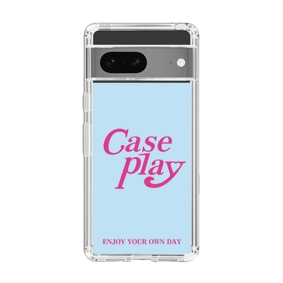 Slim Protection Case［ Original - ENJOY YOUR OWN DAY - Light Blue ］