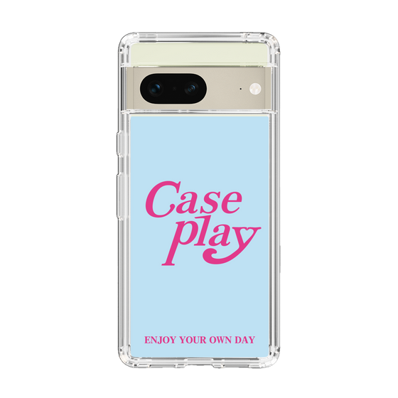 Slim Protection Case［ Original - ENJOY YOUR OWN DAY - Light Blue ］