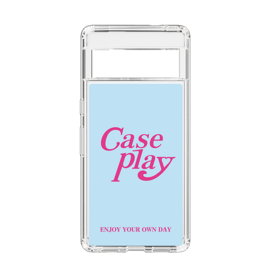 Slim Protection Case［ Original - ENJOY YOUR OWN DAY - Light Blue ］