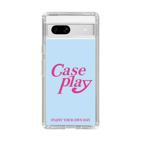 Slim Protection Case［ Original - ENJOY YOUR OWN DAY - Light Blue ］