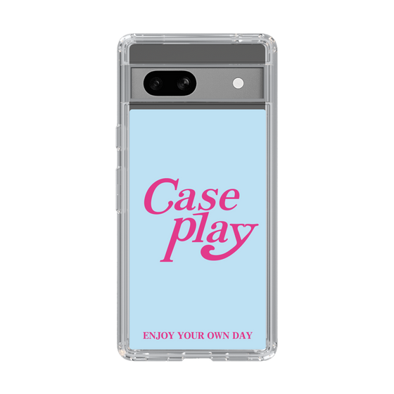 Slim Protection Case［ Original - ENJOY YOUR OWN DAY - Light Blue ］