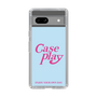 Slim Protection Case［ Original - ENJOY YOUR OWN DAY - Light Blue ］