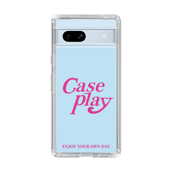 Slim Protection Case［ Original - ENJOY YOUR OWN DAY - Light Blue ］