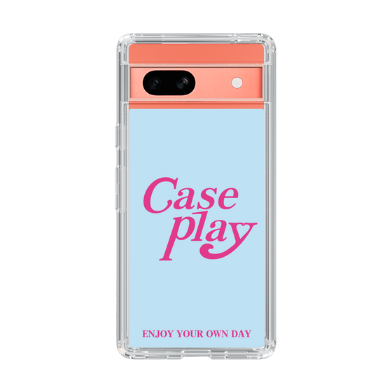 Slim Protection Case［ Original - ENJOY YOUR OWN DAY - Light Blue ］