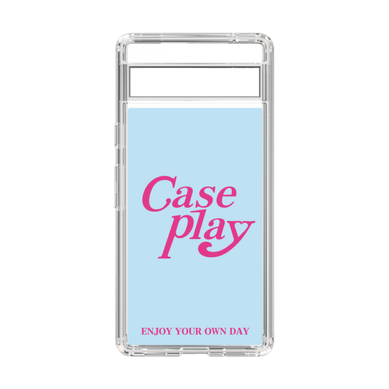 Slim Protection Case［ Original - ENJOY YOUR OWN DAY - Light Blue ］