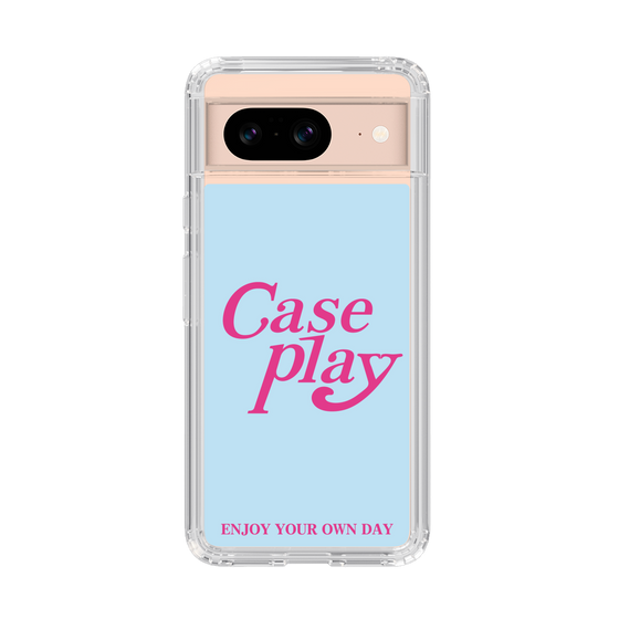 Slim Protection Case［ Original - ENJOY YOUR OWN DAY - Light Blue ］