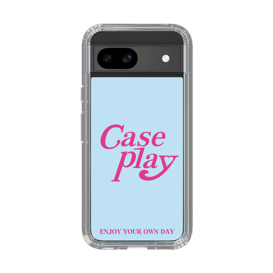Slim Protection Case［ Original - ENJOY YOUR OWN DAY - Light Blue ］