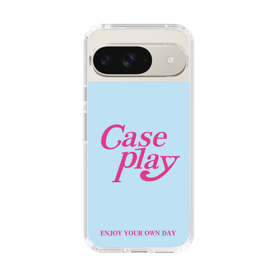Slim Protection Case［ Original - ENJOY YOUR OWN DAY - Light Blue ］