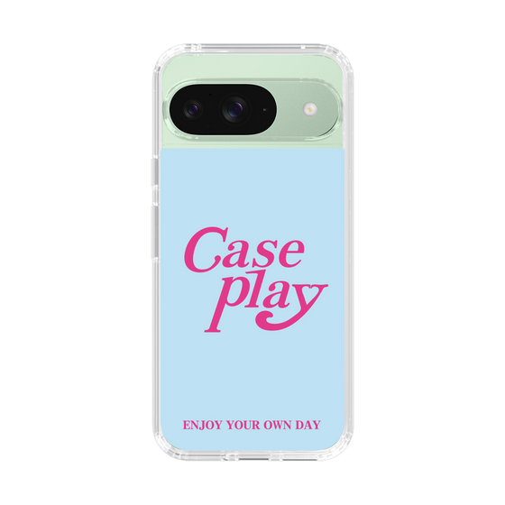 Slim Protection Case［ Original - ENJOY YOUR OWN DAY - Light Blue ］