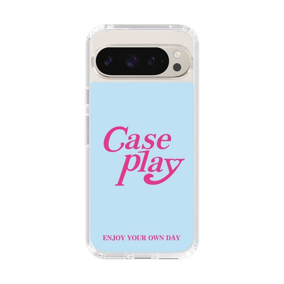 Slim Protection Case［ Original - ENJOY YOUR OWN DAY - Light Blue ］