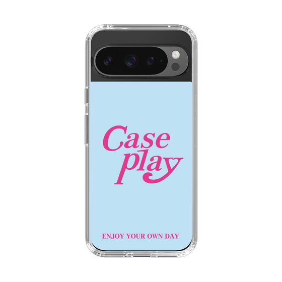 Slim Protection Case［ Original - ENJOY YOUR OWN DAY - Light Blue ］