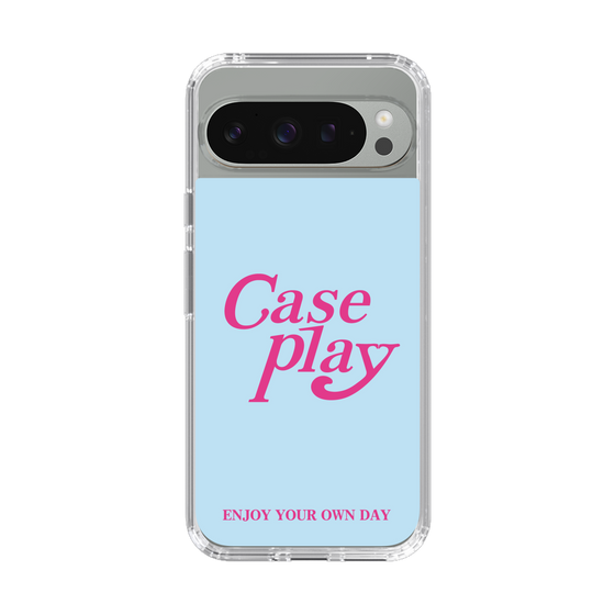 Slim Protection Case［ Original - ENJOY YOUR OWN DAY - Light Blue ］