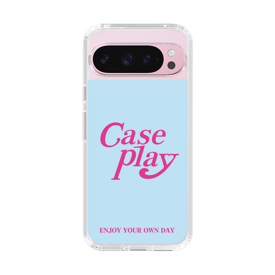 Slim Protection Case［ Original - ENJOY YOUR OWN DAY - Light Blue ］