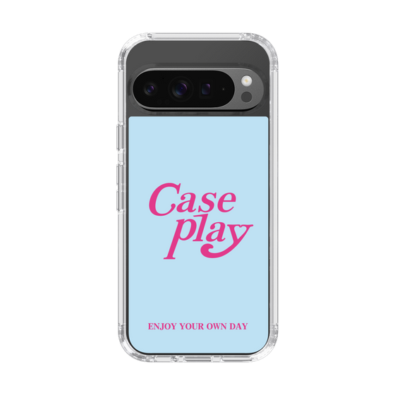 Slim Protection Case［ Original - ENJOY YOUR OWN DAY - Light Blue ］