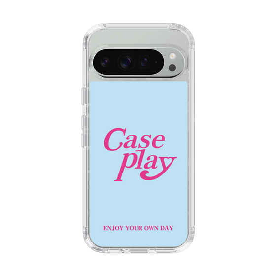 Slim Protection Case［ Original - ENJOY YOUR OWN DAY - Light Blue ］