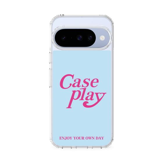 Slim Protection Case［ Original - ENJOY YOUR OWN DAY - Light Blue ］