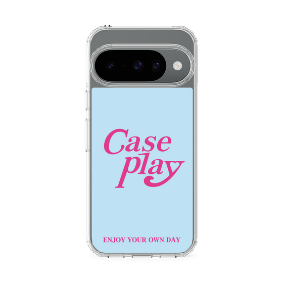 Slim Protection Case［ Original - ENJOY YOUR OWN DAY - Light Blue ］