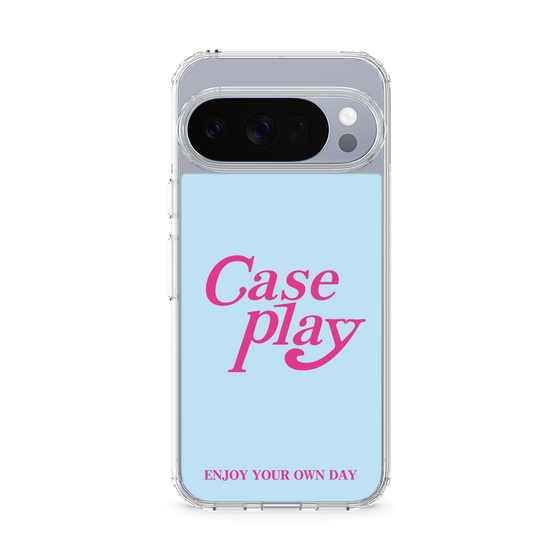 Slim Protection Case［ Original - ENJOY YOUR OWN DAY - Light Blue ］