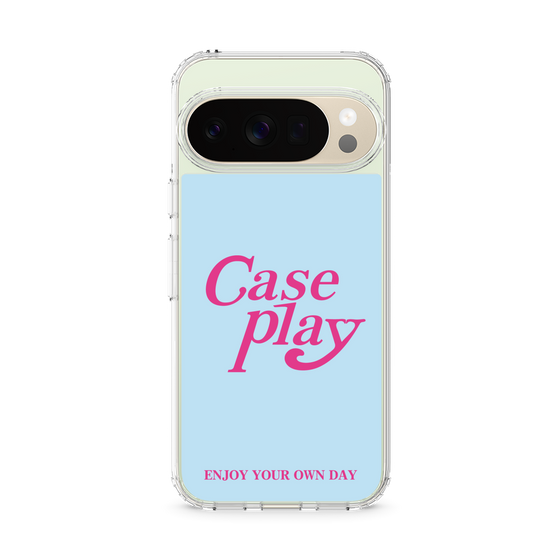 Slim Protection Case［ Original - ENJOY YOUR OWN DAY - Light Blue ］