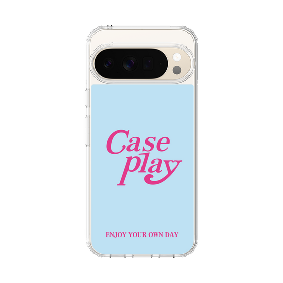 Slim Protection Case［ Original - ENJOY YOUR OWN DAY - Light Blue ］
