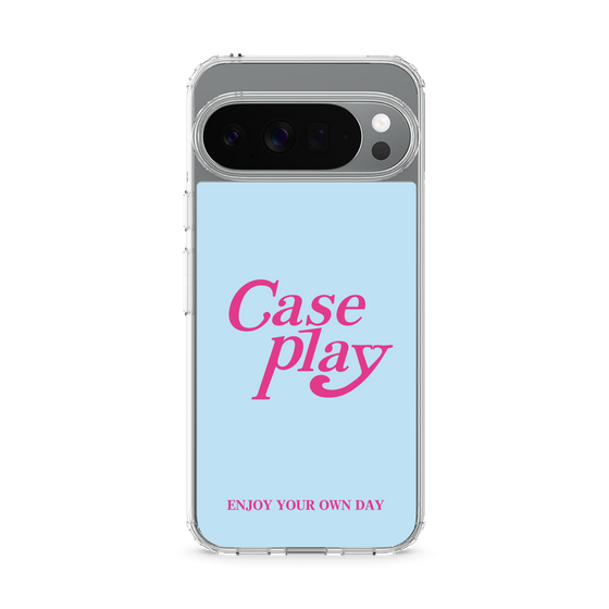 Slim Protection Case［ Original - ENJOY YOUR OWN DAY - Light Blue ］
