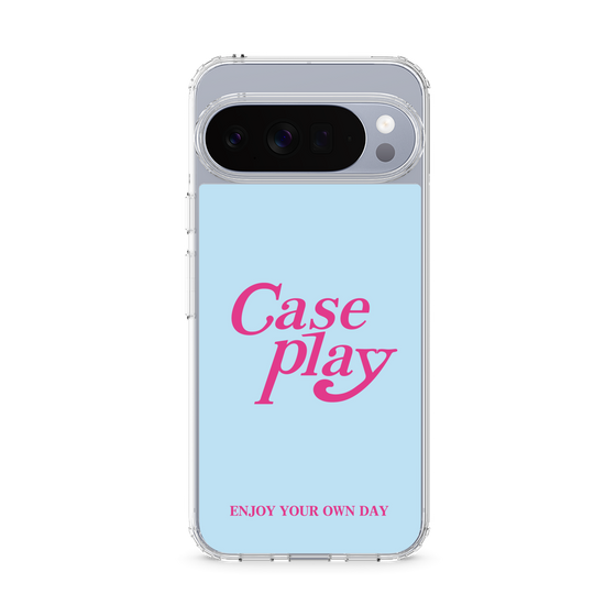 Slim Protection Case［ Original - ENJOY YOUR OWN DAY - Light Blue ］