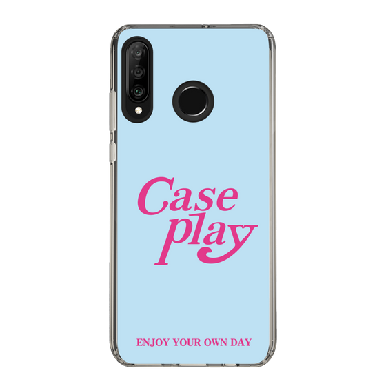 Slim Protection Case［ Original - ENJOY YOUR OWN DAY - Light Blue ］