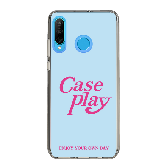 Slim Protection Case［ Original - ENJOY YOUR OWN DAY - Light Blue ］