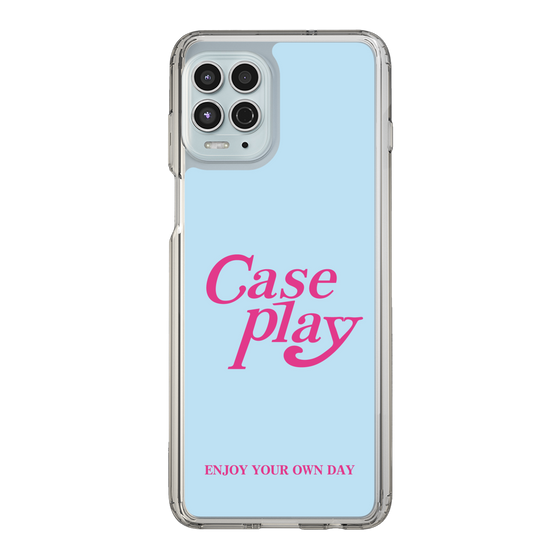 Slim Protection Case［ Original - ENJOY YOUR OWN DAY - Light Blue ］