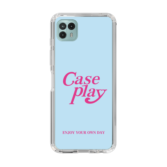 Slim Protection Case［ Original - ENJOY YOUR OWN DAY - Light Blue ］