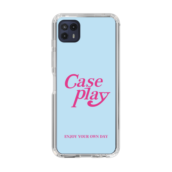 Slim Protection Case［ Original - ENJOY YOUR OWN DAY - Light Blue ］
