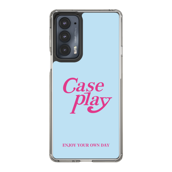 Slim Protection Case［ Original - ENJOY YOUR OWN DAY - Light Blue ］