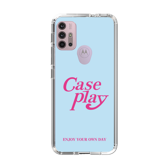 Slim Protection Case［ Original - ENJOY YOUR OWN DAY - Light Blue ］