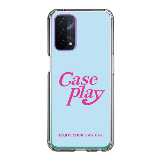 Slim Protection Case［ Original - ENJOY YOUR OWN DAY - Light Blue ］