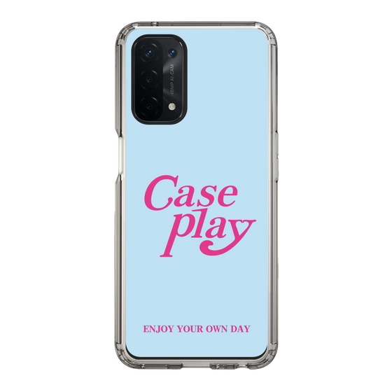 Slim Protection Case［ Original - ENJOY YOUR OWN DAY - Light Blue ］