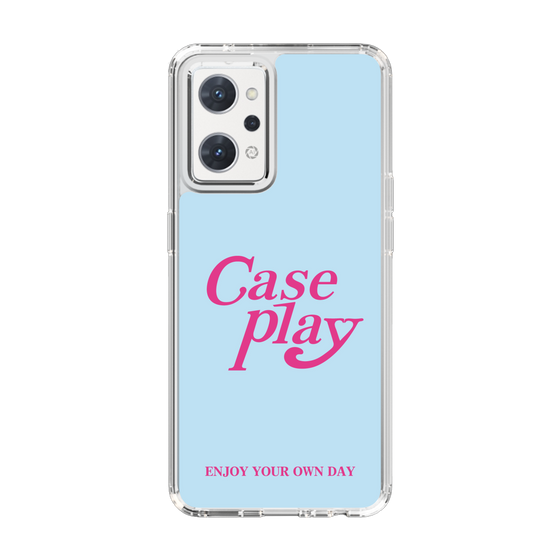 Slim Protection Case［ Original - ENJOY YOUR OWN DAY - Light Blue ］