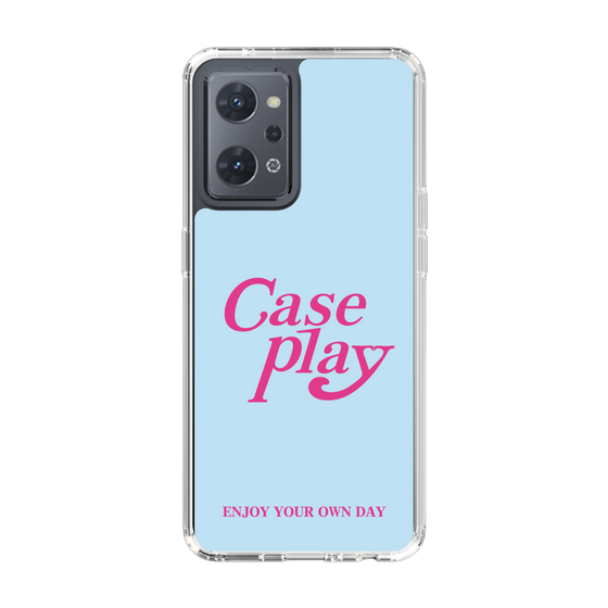Slim Protection Case［ Original - ENJOY YOUR OWN DAY - Light Blue ］
