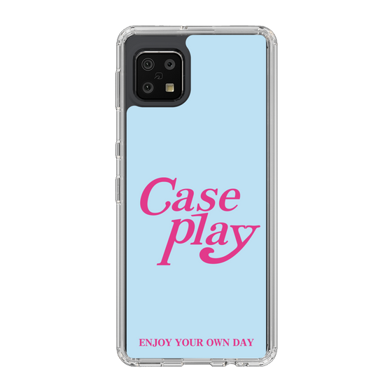 Slim Protection Case［ Original - ENJOY YOUR OWN DAY - Light Blue ］
