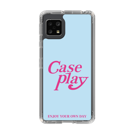 Slim Protection Case［ Original - ENJOY YOUR OWN DAY - Light Blue ］
