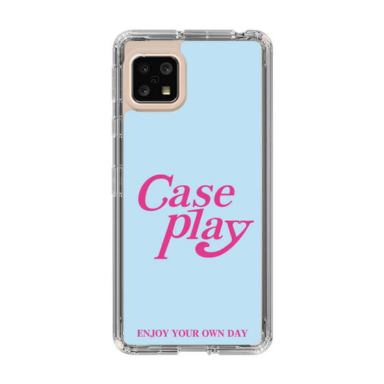 Slim Protection Case［ Original - ENJOY YOUR OWN DAY - Light Blue ］