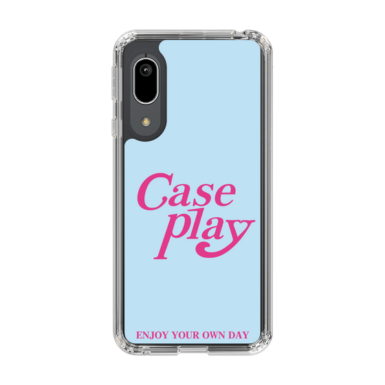 Slim Protection Case［ Original - ENJOY YOUR OWN DAY - Light Blue ］