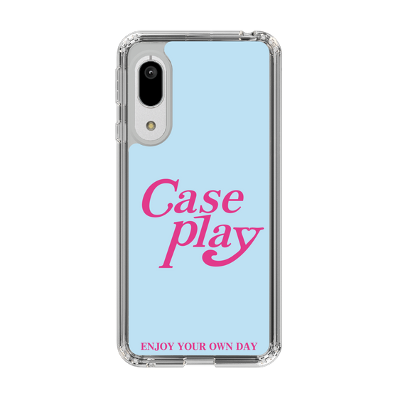 Slim Protection Case［ Original - ENJOY YOUR OWN DAY - Light Blue ］